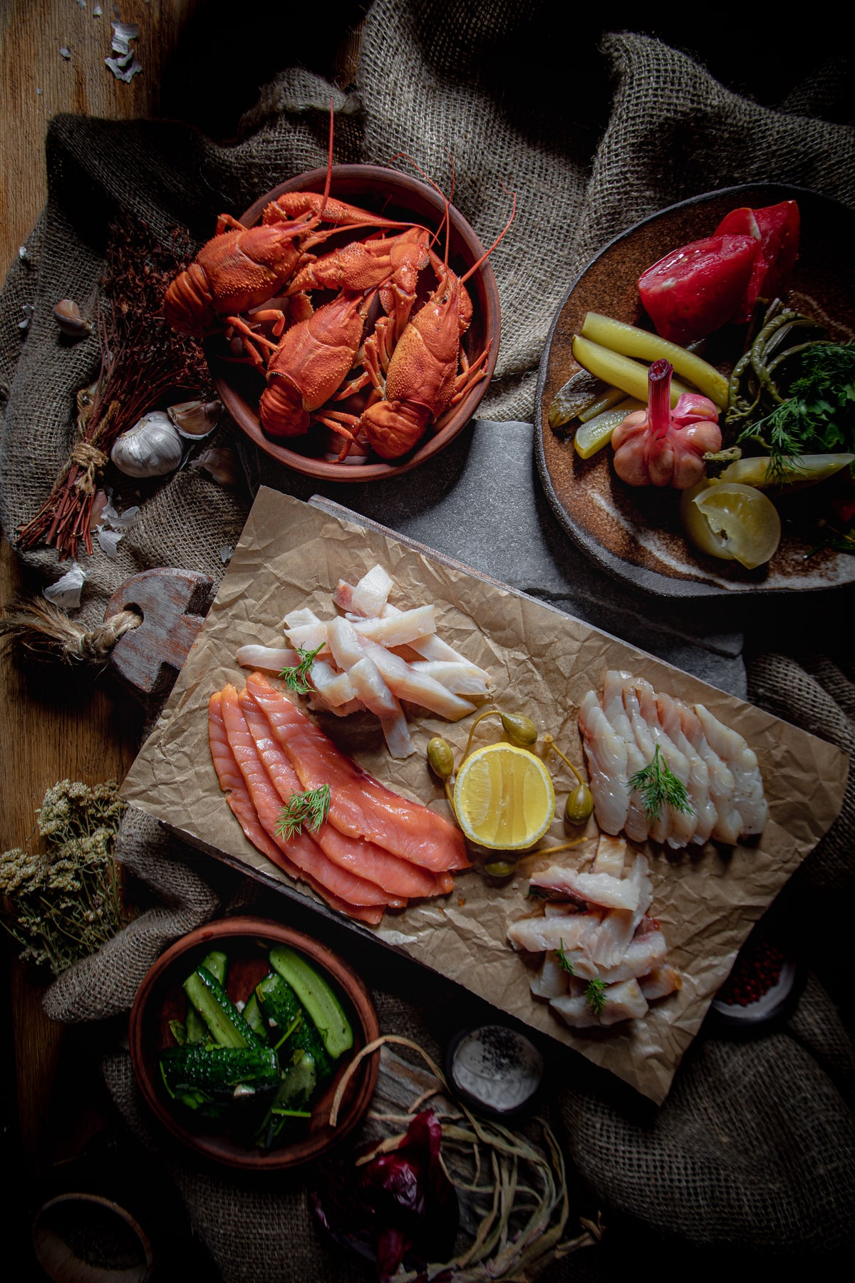 Menu by our Siberian Chef de Cuisine